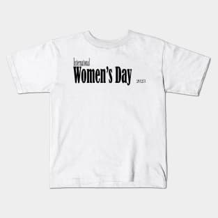 International Women's Day 2023 Kids T-Shirt